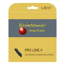 Tenisové Struny Kirschbaum Pro Line No. II 12m schwarz